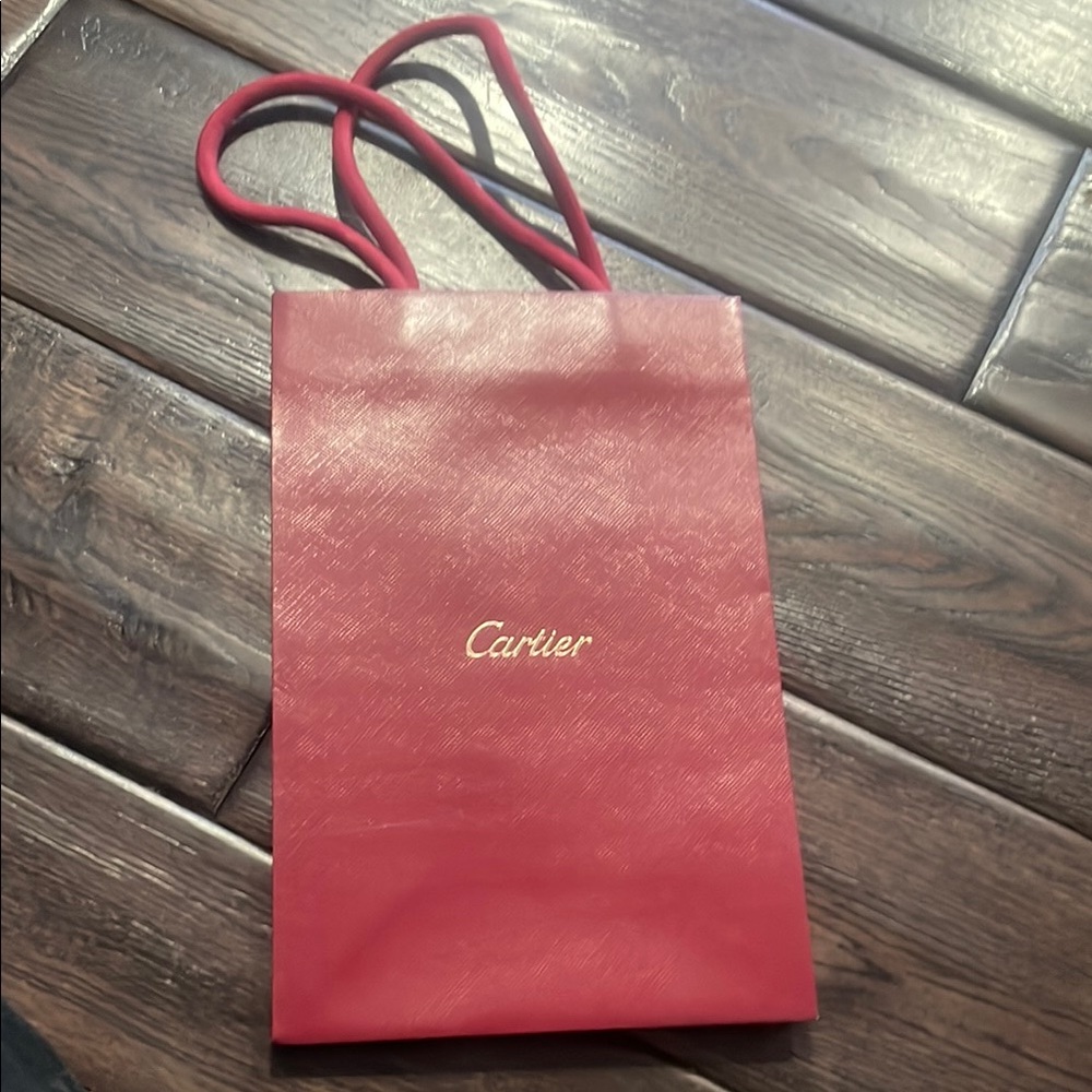 Cartier Red Tote Bag